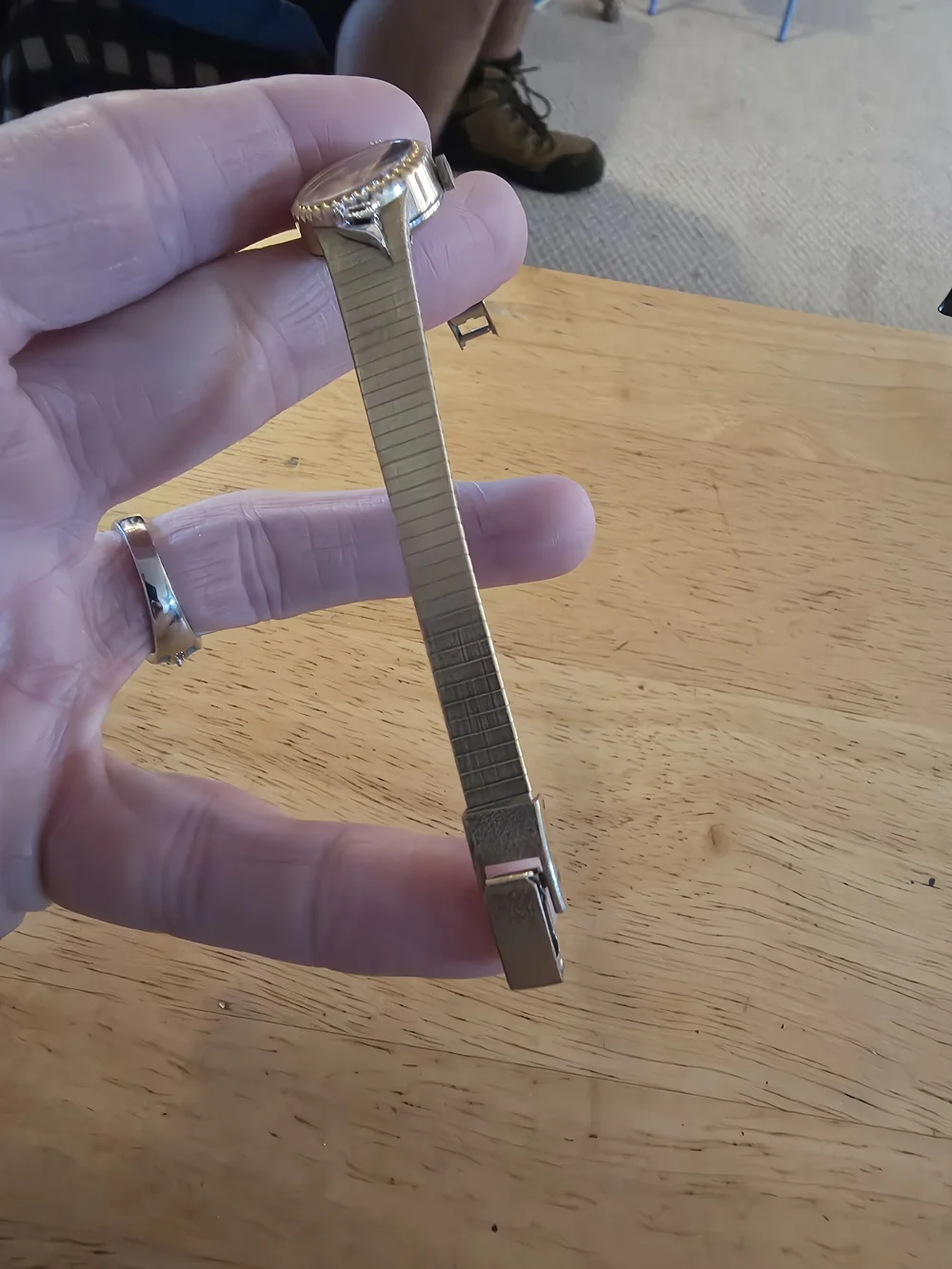 Vintage 1940's Art Deco Gold Plated Watch